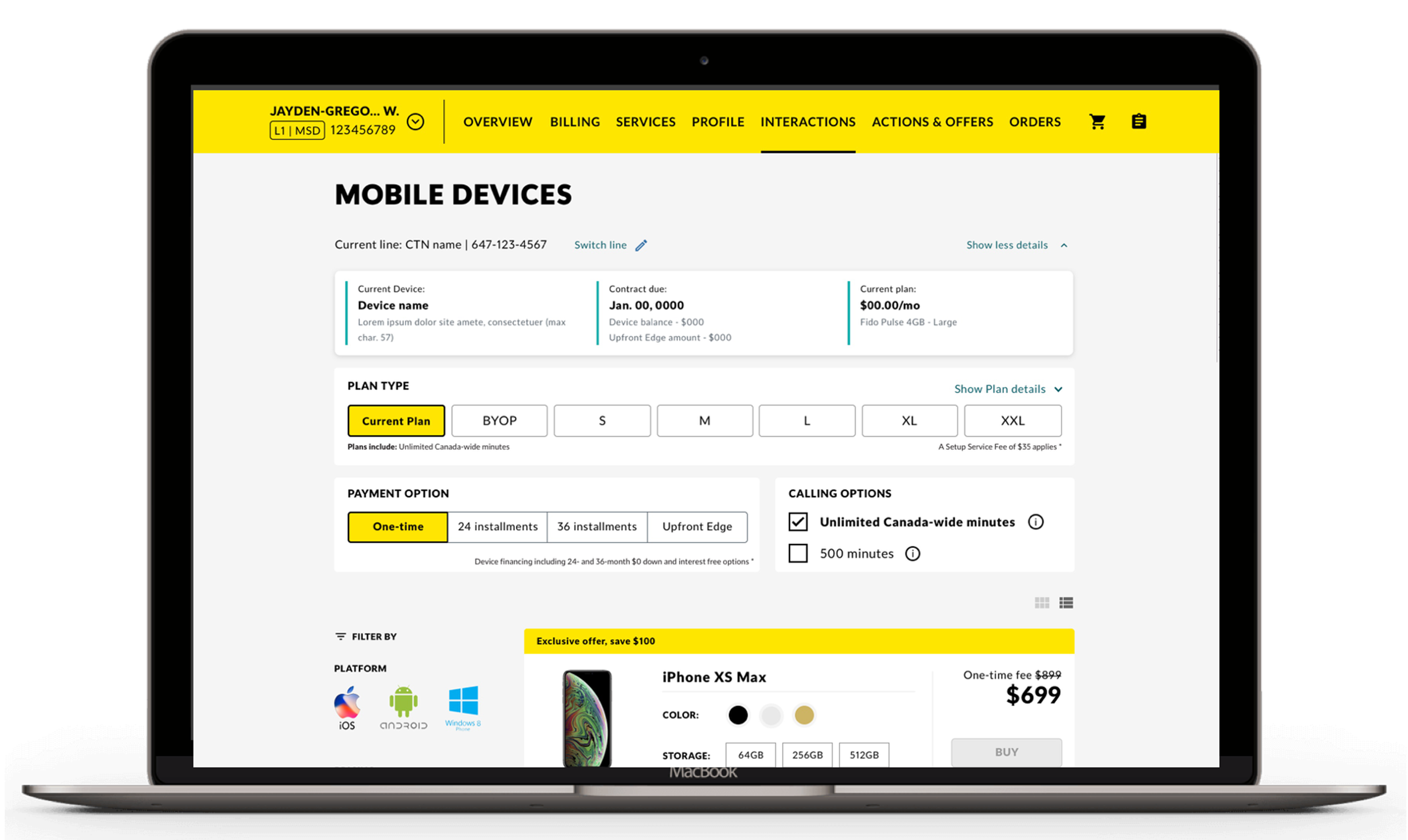 Link to Purchase Flow 